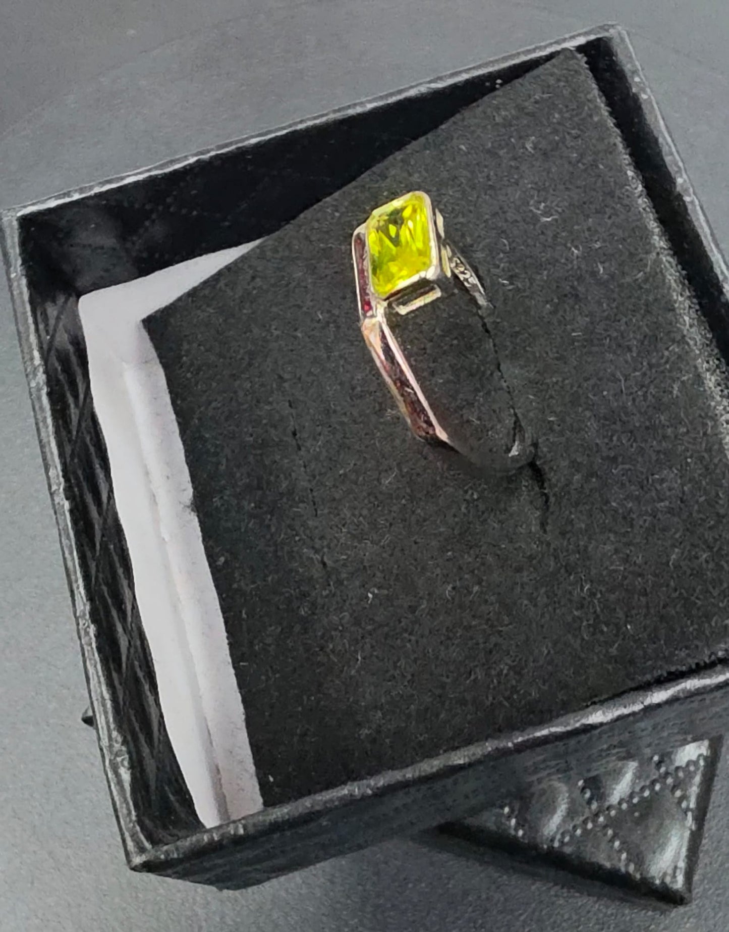 Natural Peridot Elegant Adjustable Ring — 925 Sterling Silver | Kumara Shines